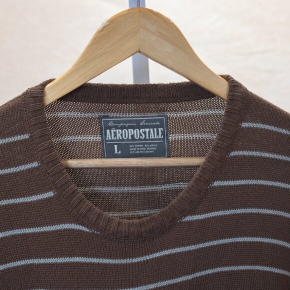 Brown knit sweater - Picture 2 of 3